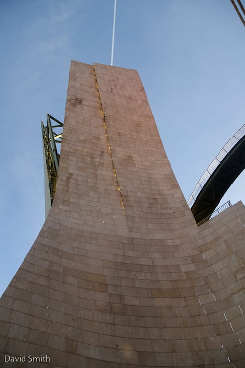 Outside the Guggenheim