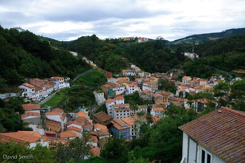 Cudillero from above